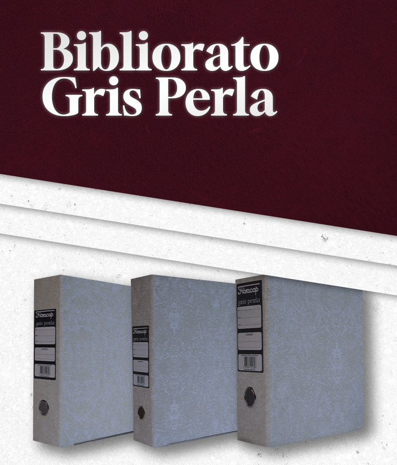 Bibliorato Gris Perla