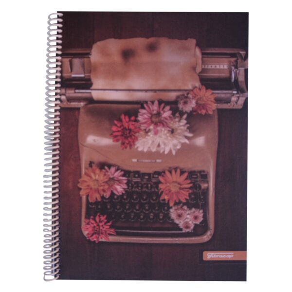 Cuaderno A4 universitarios hojas Cuadriculadas · Máquina de Escribir