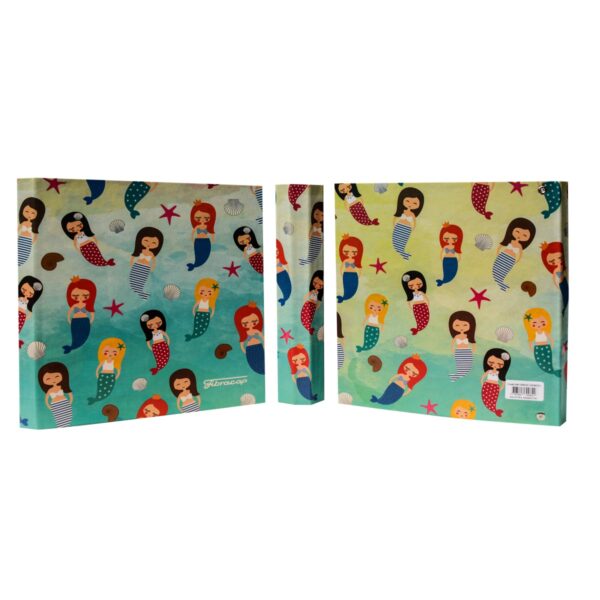 Carpeta Escolar 3 anillas 40mm · Sirenas